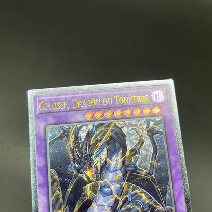 遊戯王　超雷龍－サンダー・ドラゴン/レリーフ/フランス/EU版