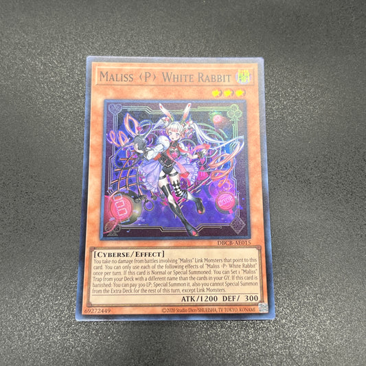 遊戯王　Ｍ∀ＬＩＣＥ＜Ｐ＞Ｗｈｉｔｅ Ｒａｂｂｉｔ/スーパー/英語/泰亜版