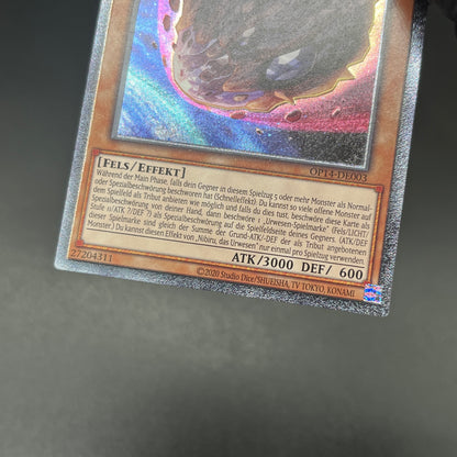 遊戯王　原始生命態ニビル/レリーフ/ドイツ/EU版