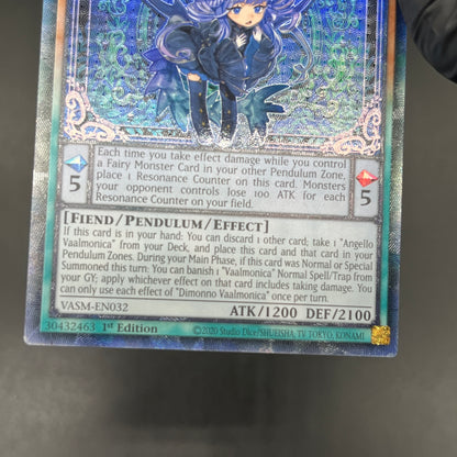 遊戯王　悪魔の聲/コレクターズレア/英語/1st/EU