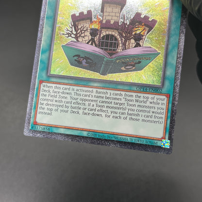 遊戯王　トゥーン・キングダム/レリーフ/英語/EU版