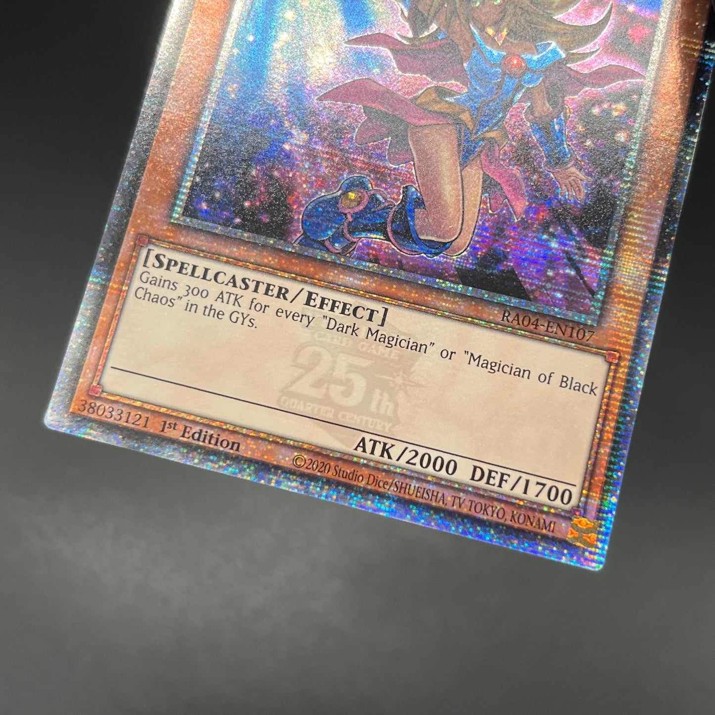 遊戯王　ブラック・マジシャン・ガール/クオシク/英語/1st/EU版