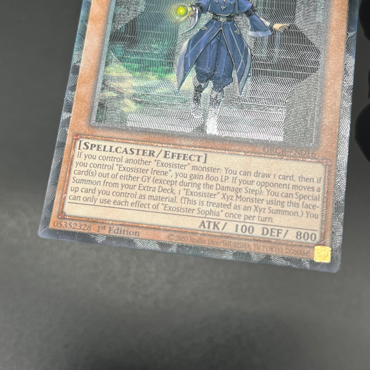 遊戯王　エクソシスター・ソフィア/コレクターズレア/英語/1st/EU版