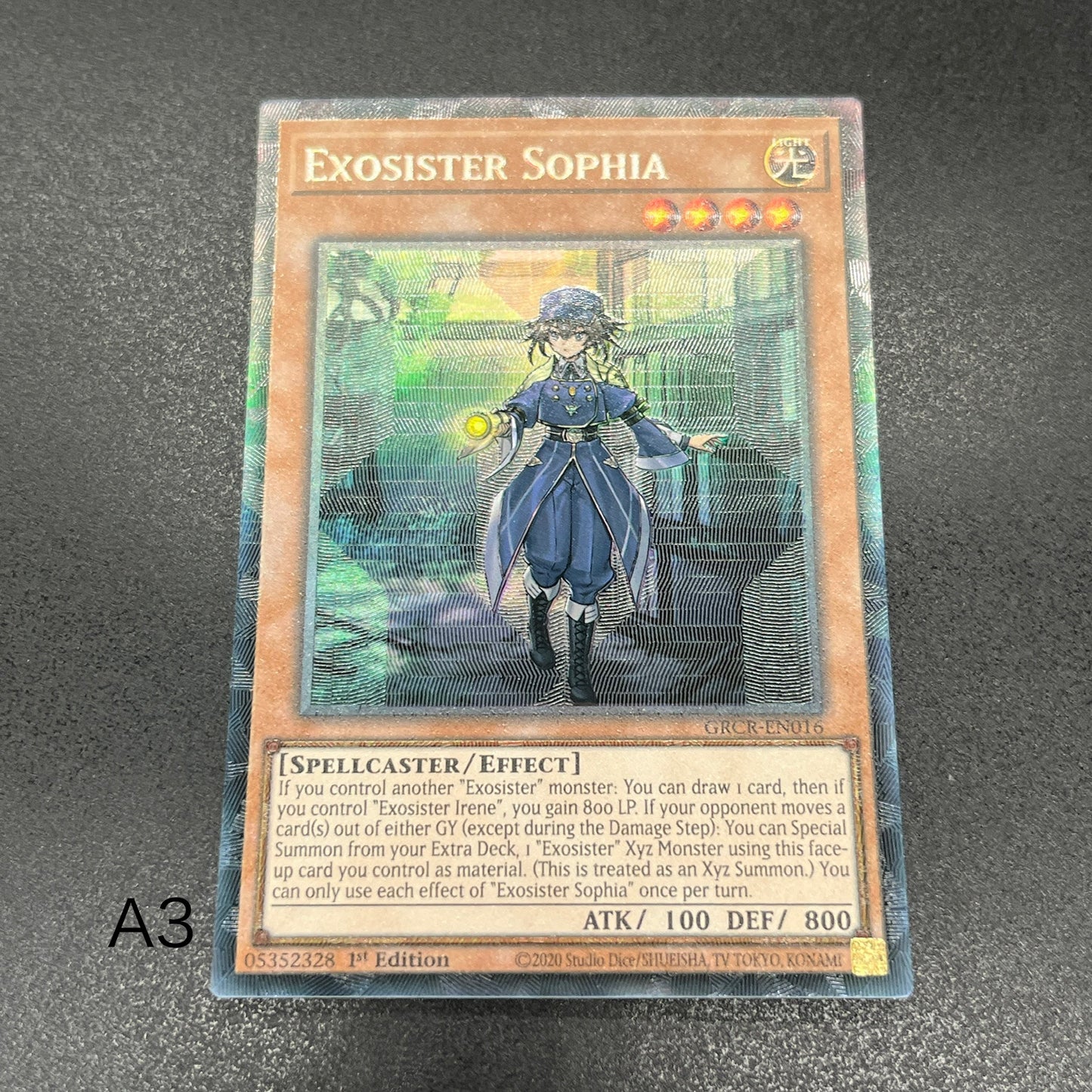 遊戯王　エクソシスター・ソフィア/コレクターズレア/英語/1st/EU版