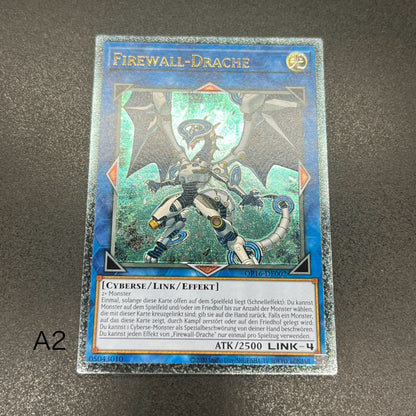 遊戯王　ファイアウォール・ドラゴン/レリーフ/ドイツ/EU版