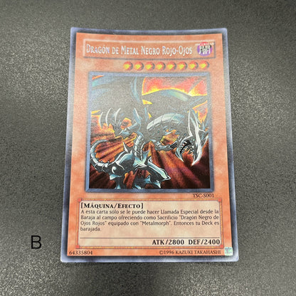 遊戯王　レッドアイズ・ブラックメタルドラゴン/シークレット/スペイン/EU版