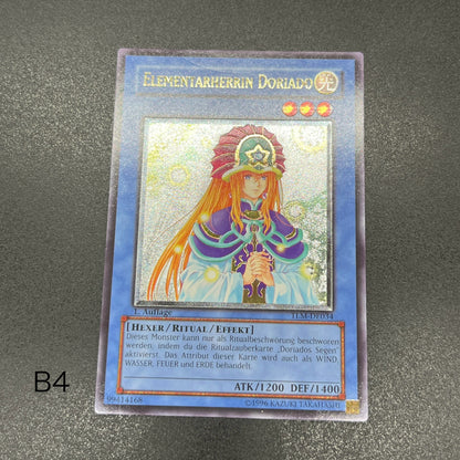 遊戯王　精霊術師ドリアード/レリーフ/ドイツ語/1st/EU版