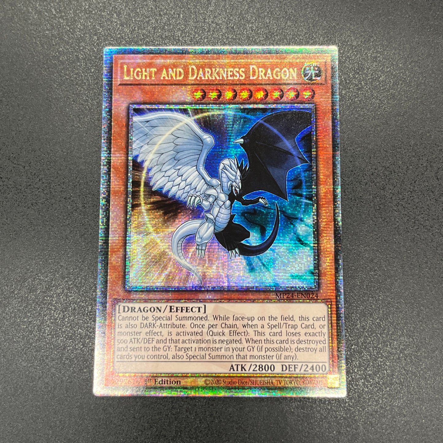 遊戯王　光と闇の竜/クオシク/英語/1st/EU版