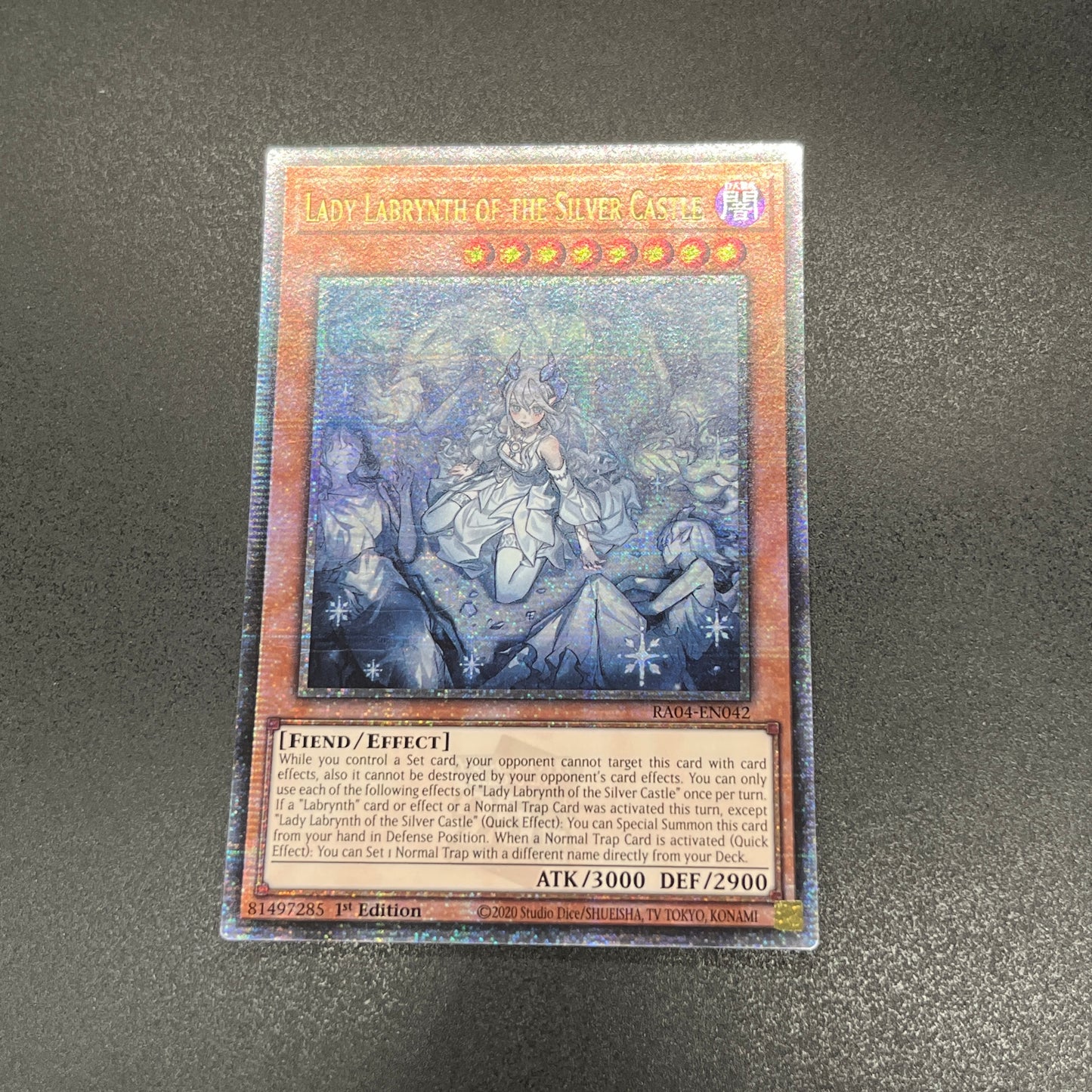 遊戯王　迷宮城の白銀姫/クオシク/英語/1st/EU版