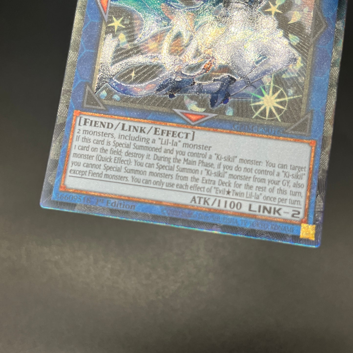 遊戯王　Ｅｖｉｌ★Ｔｗｉｎ リィラ/コレクターズ/英語/1st/EU