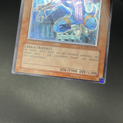 遊戯王　アトランティスの戦士/レリーフ/ドイツ語/EU版