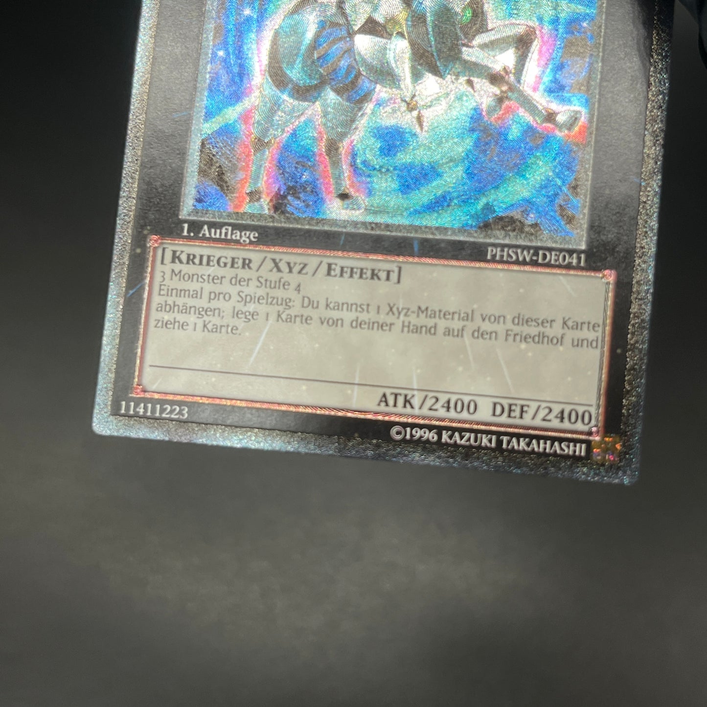 遊戯王　Ｎｏ.１０ 白輝士イルミネーター/レリーフ/ドイツ/EU版