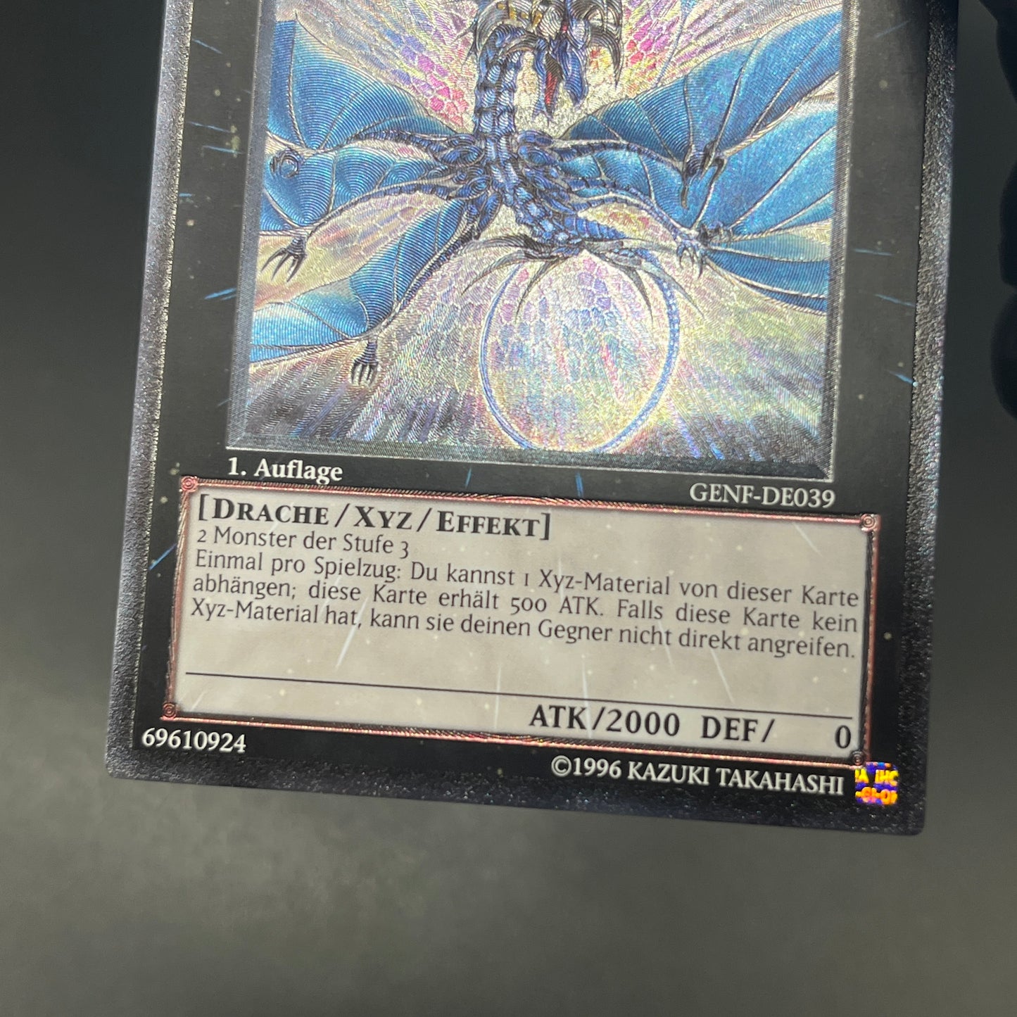 遊戯王　Ｎｏ.１７ リバイス・ドラゴン/レリーフ/ドイツ/1st/EU版