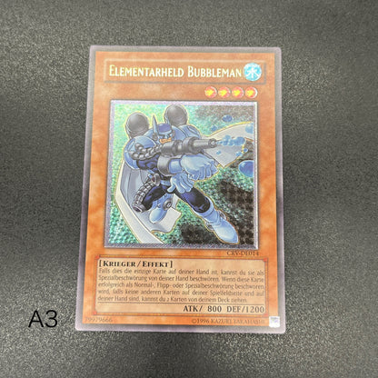 遊戯王　Ｅ・ＨＥＲＯ バブルマン/レリーフ/ドイツ/EU版
