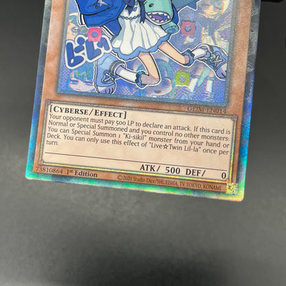 遊戯王　Ｌｉｖｅ☆Ｔｗｉｎ リィラ/コレクターズレア/英語/1st/EU版