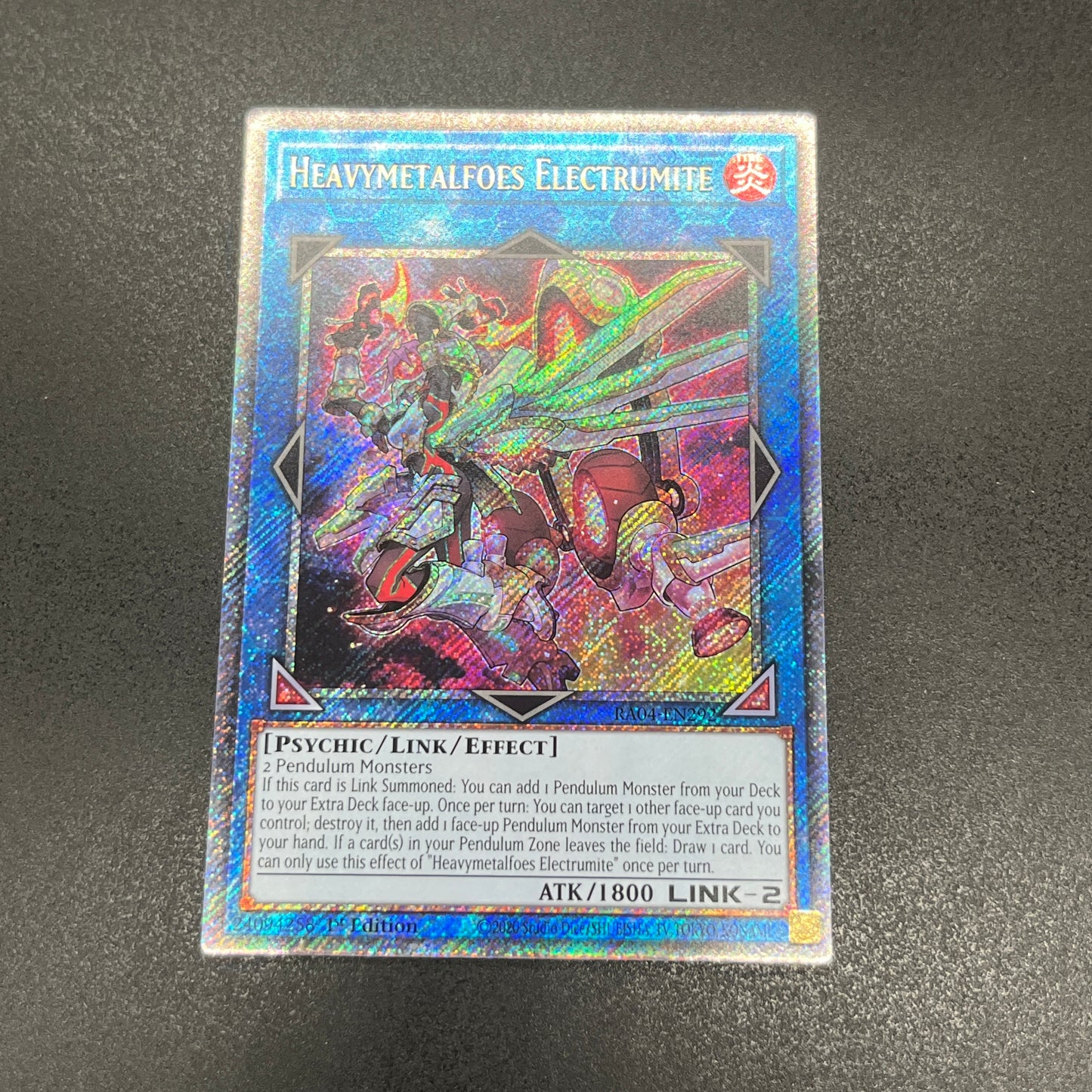 遊戯王　ヘビーメタルフォーゼ・エレクトラム/プラチナ/英語/1st/EU版