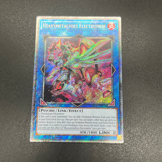 遊戯王　ヘビーメタルフォーゼ・エレクトラム/プラチナ/英語/1st/EU版
