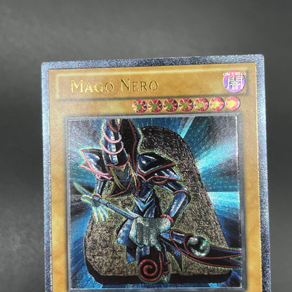 遊戯王　ブラック・マジシャン/レリーフ/イタリア語/1st/EU版