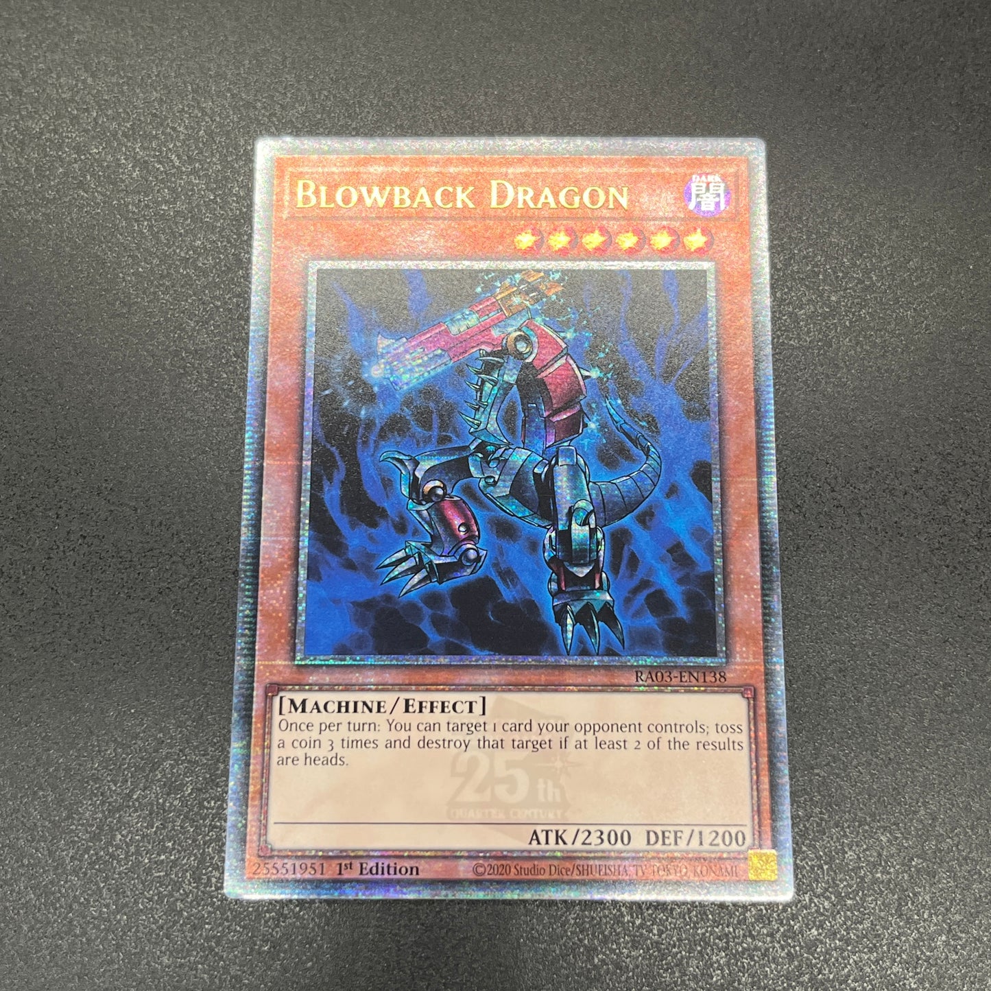 遊戯王　ブローバック・ドラゴン/クオシク/英語/1st/EU版