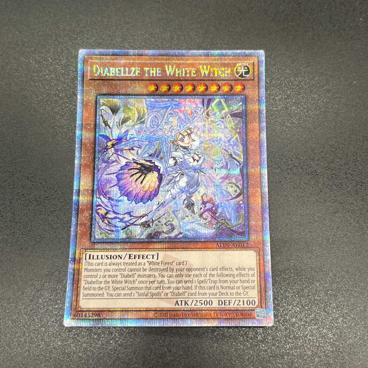 遊戯王　白魔女ディアベルゼ/クオシク/英語/泰亜版