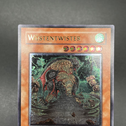 遊戯王　デザート・ツイスター/レリーフ/ドイツ語/EU版