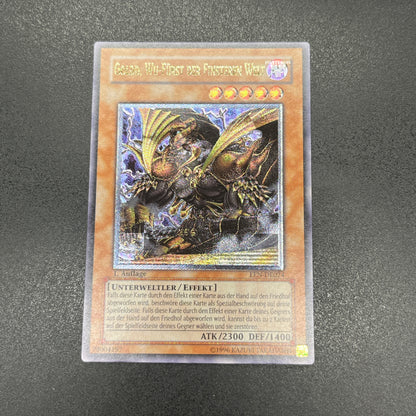 遊戯王　暗黒界の武神 ゴルド/レリーフ/ドイツ語/1st/EU版