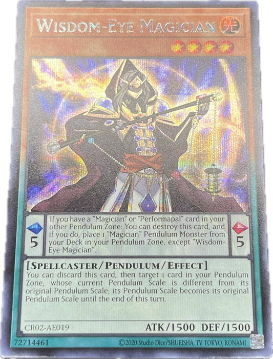 遊戯王　慧眼の魔術師/シークレット/英語/泰亜版