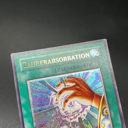 遊戯王　魔法吸収/レリーフ/ドイツ語/EU版