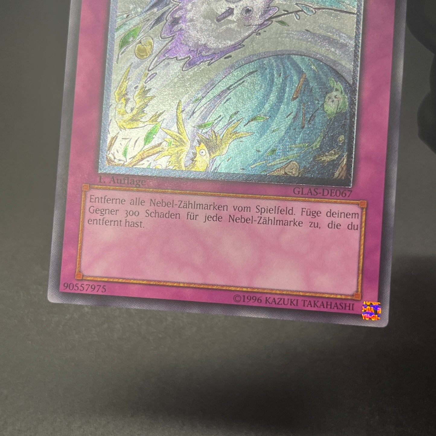 遊戯王　上昇気流/レリーフ/ドイツ語/1st/EU版