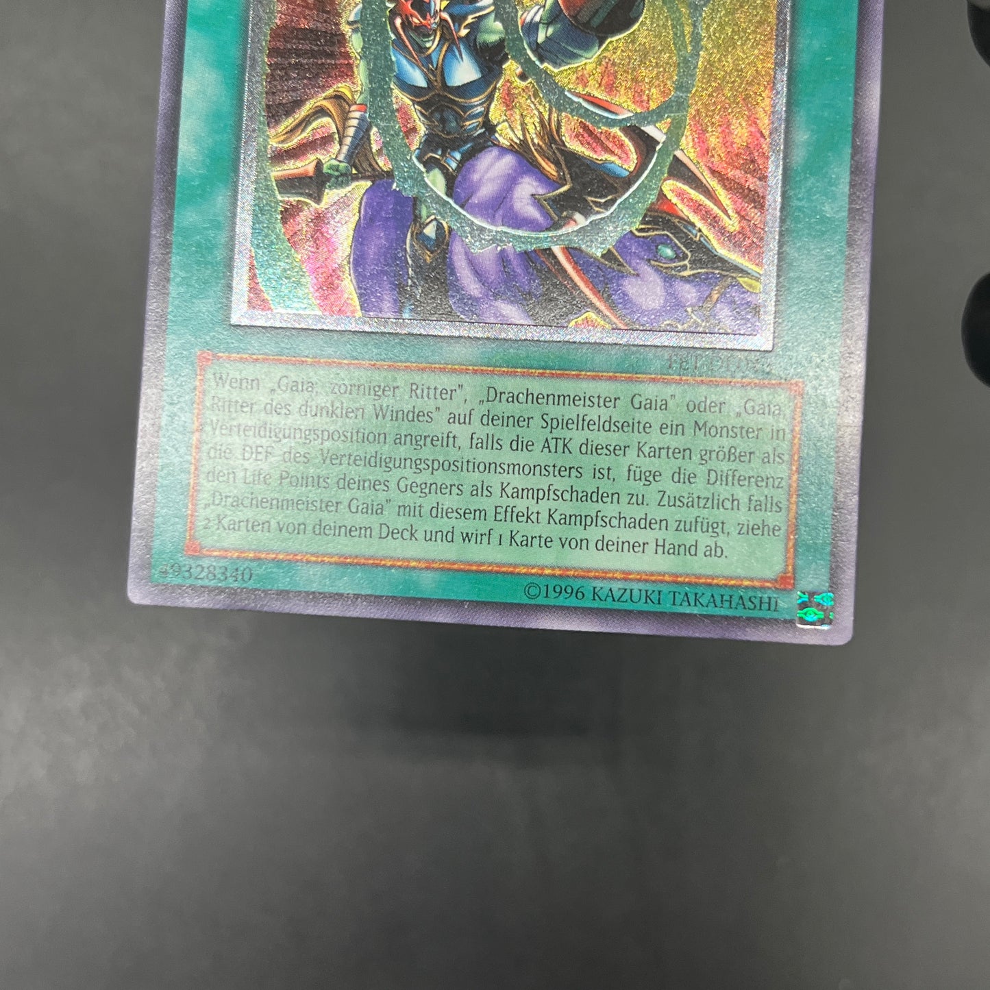 遊戯王　螺旋槍殺/レリーフ/ドイツ語/EU版