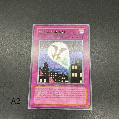 遊戯王　ヒーロー・シグナル/レリーフ/ドイツ語/1st/EU版