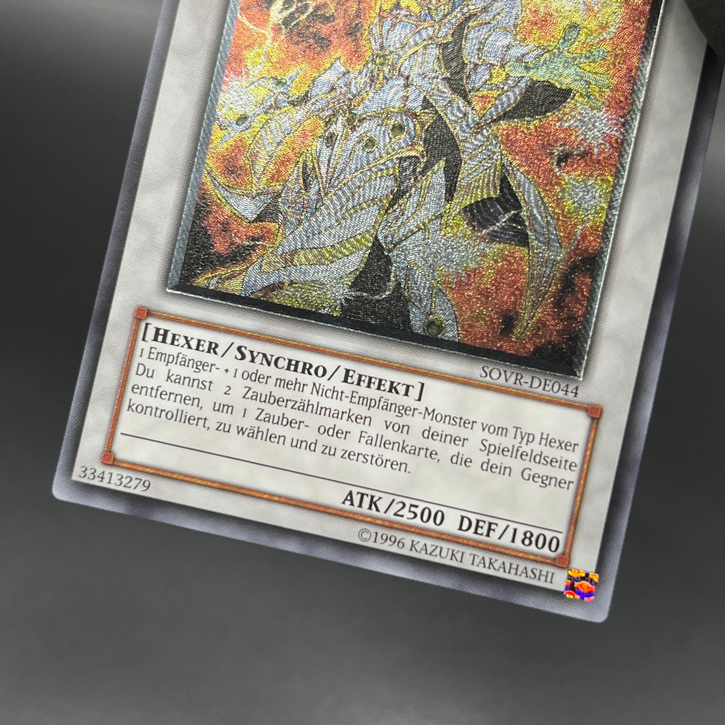 遊戯王　エクスプローシブ・マジシャン/レリーフ/ドイツ/EU版