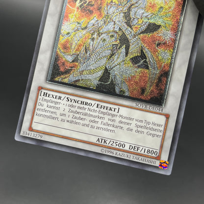 遊戯王　エクスプローシブ・マジシャン/レリーフ/ドイツ/EU版