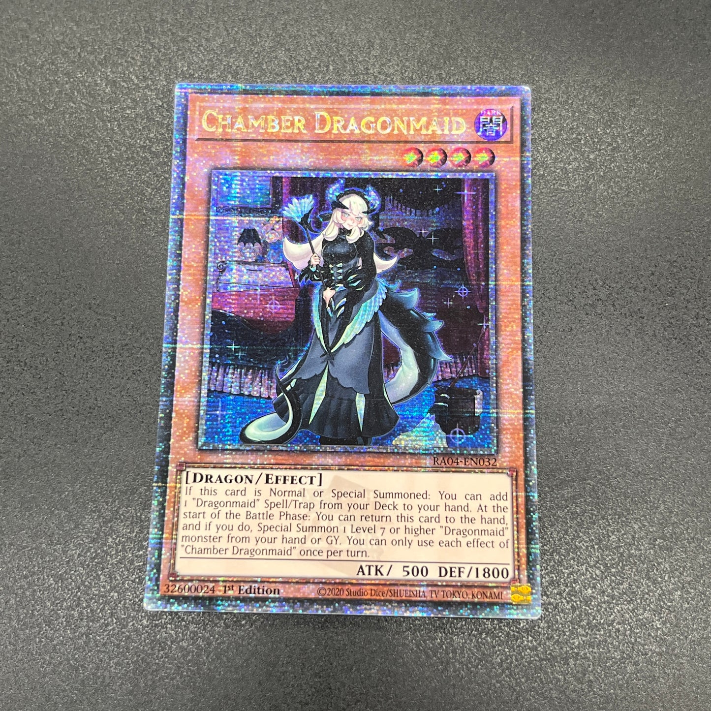 遊戯王　ドラゴンメイド・チェイム/クオシク/英語/1st/EU