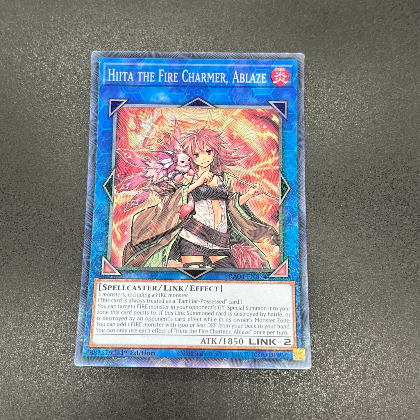 遊戯王　灼熱の火霊使いヒータ/コレクターズ/英語/1st/EU