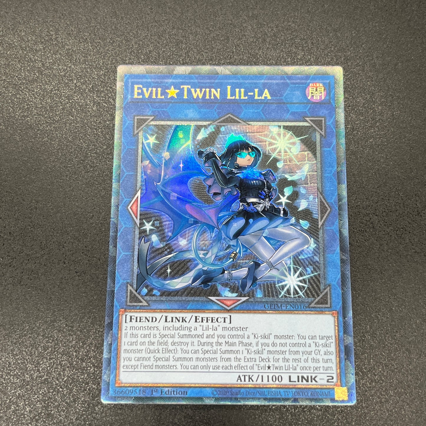 遊戯王　Ｅｖｉｌ★Ｔｗｉｎ リィラ/コレクターズ/英語/1st/EU