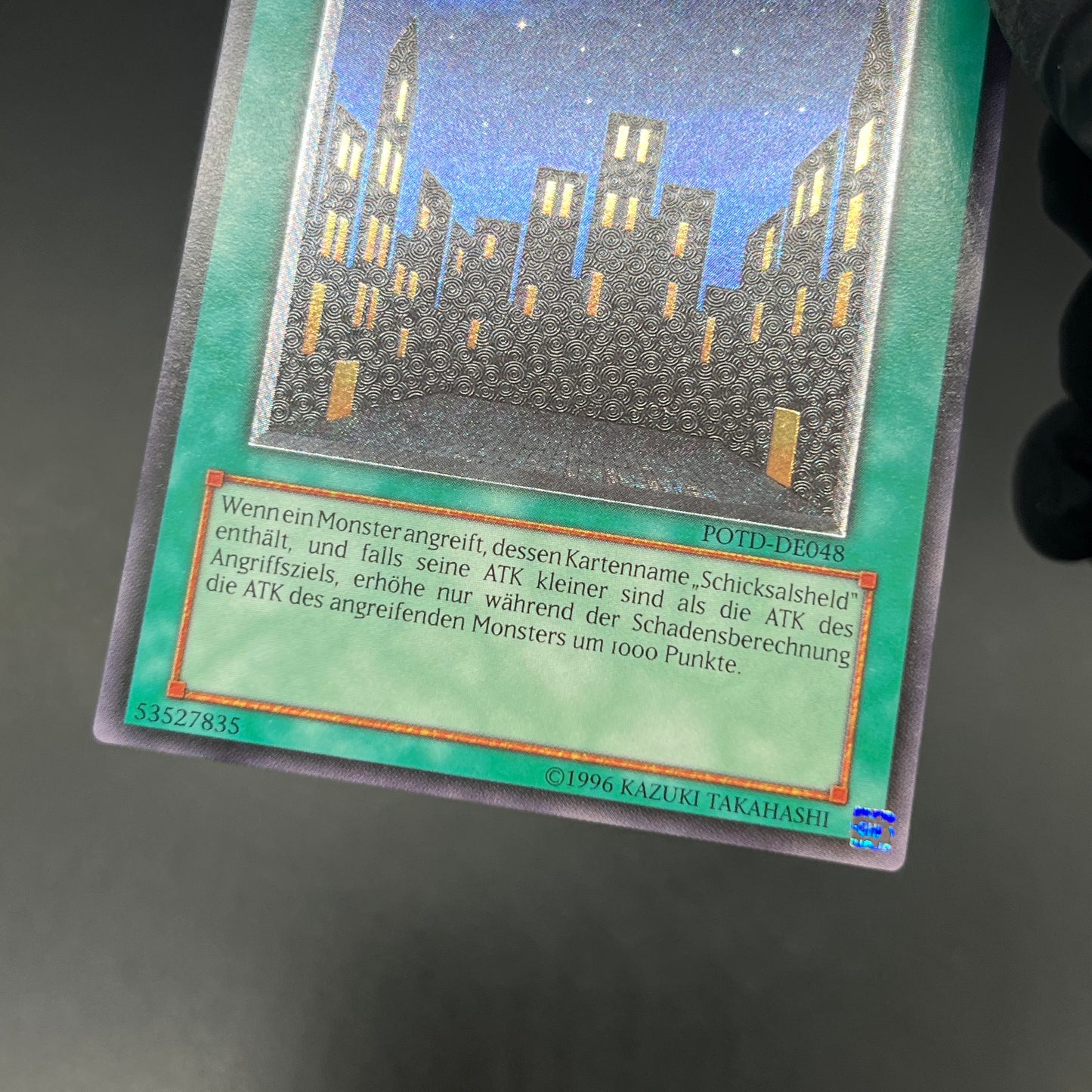 遊戯王　ダーク・シティ/レリーフ/ドイツ/EU版