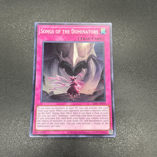 遊戯王　列王詩篇/スーパー/英語/泰亜版