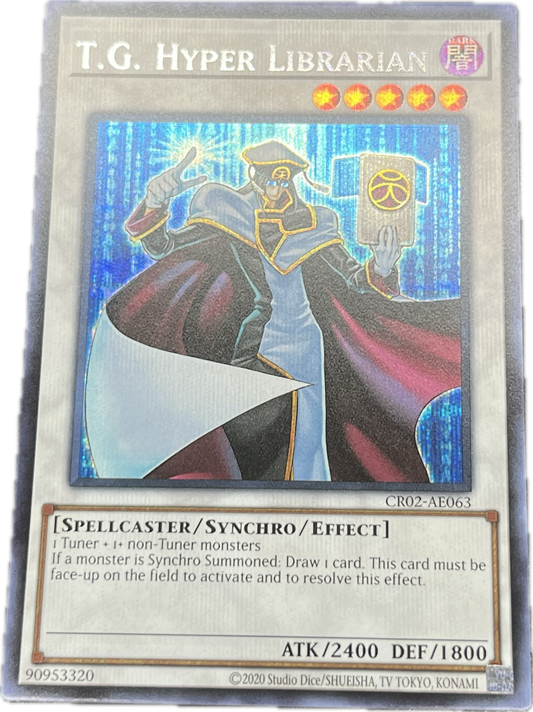 遊戯王　ＴＧ ハイパー・ライブラリアン/シークレット/英語/泰亜版