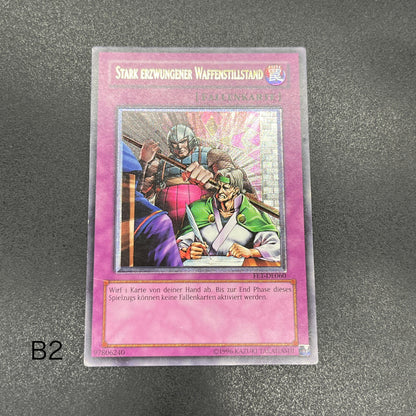 遊戯王　強引な安全協定/レリーフ/ドイツ語/EU版
