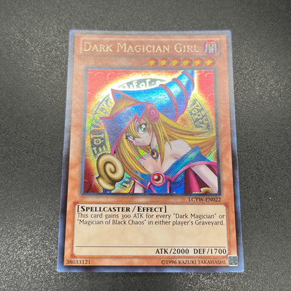 遊戯王　ブラック・マジシャン・ガール/シークレット/英語