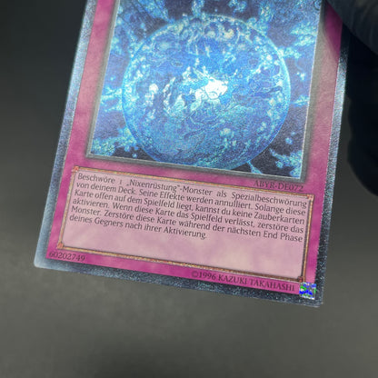 遊戯王　アビスフィアー/レリーフ/ドイツ/EU版