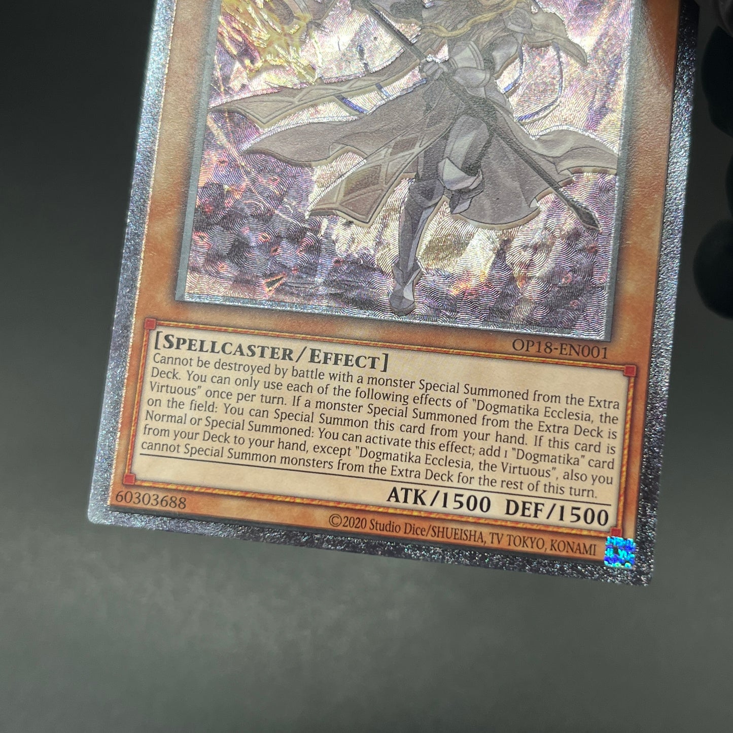 遊戯王　教導の聖女エクレシア/レリーフ/英語/EU版