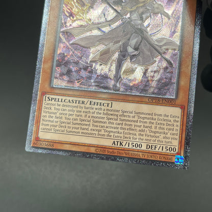 遊戯王　教導の聖女エクレシア/レリーフ/英語/EU版