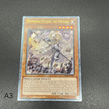 遊戯王　教導の聖女エクレシア/レリーフ/英語/EU版