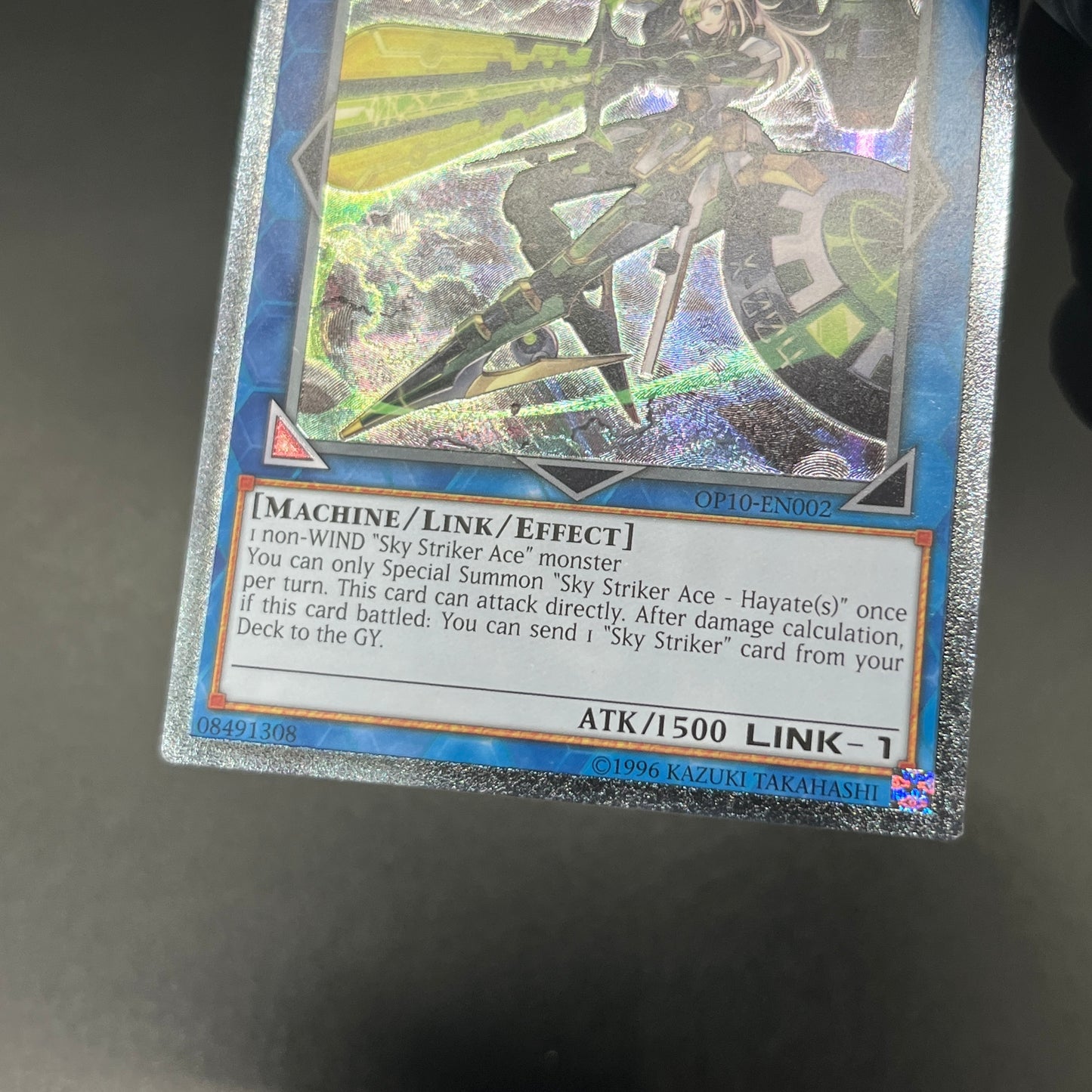 遊戯王　閃刀姫−ハヤテ/レリーフ/英語/EU版