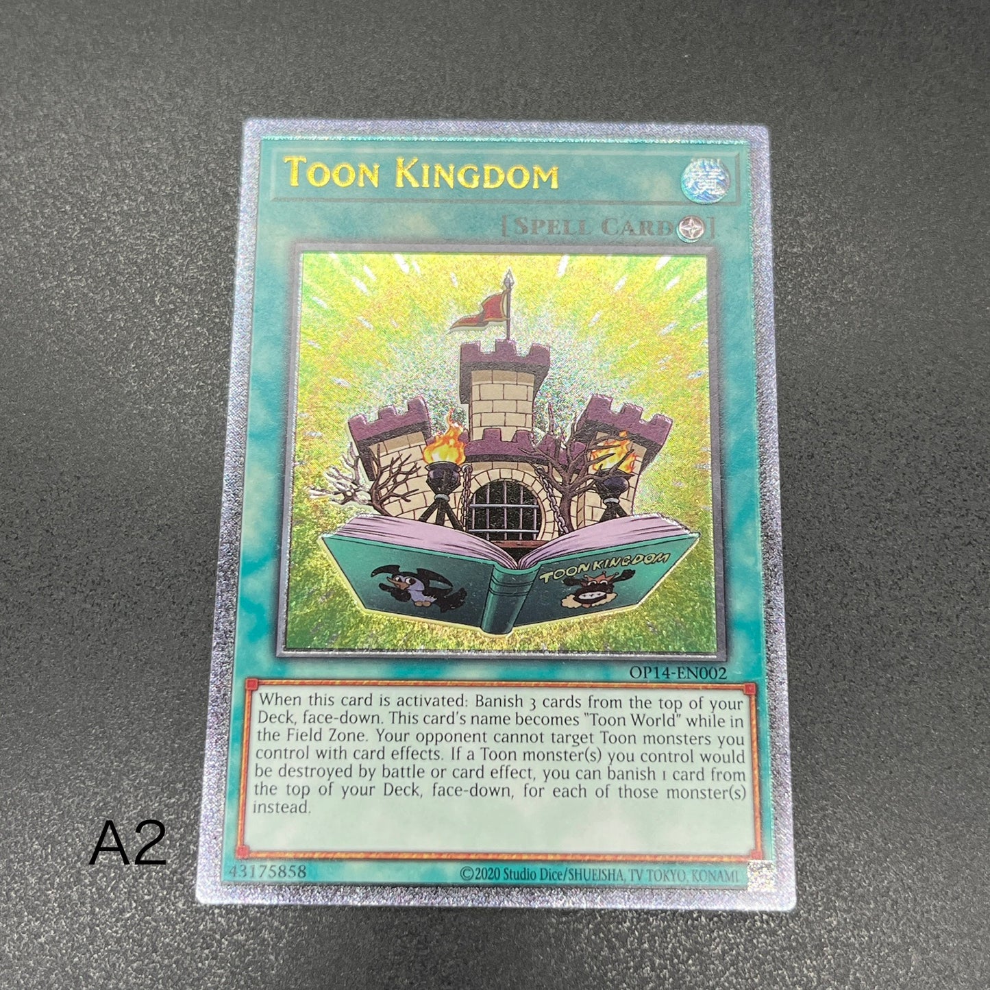 遊戯王　トゥーン・キングダム/レリーフ/英語/EU版