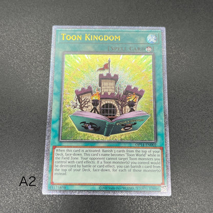 遊戯王　トゥーン・キングダム/レリーフ/英語/EU版