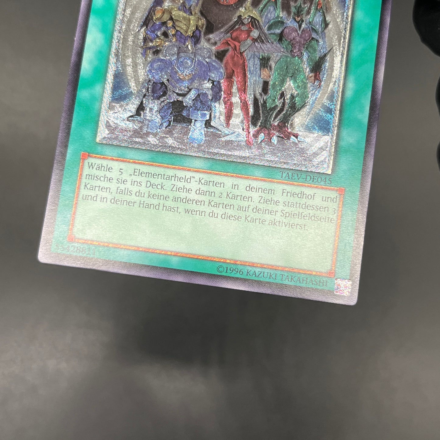 遊戯王　ホープ・オブ・フィフス/レリーフ/ドイツ語/EU版