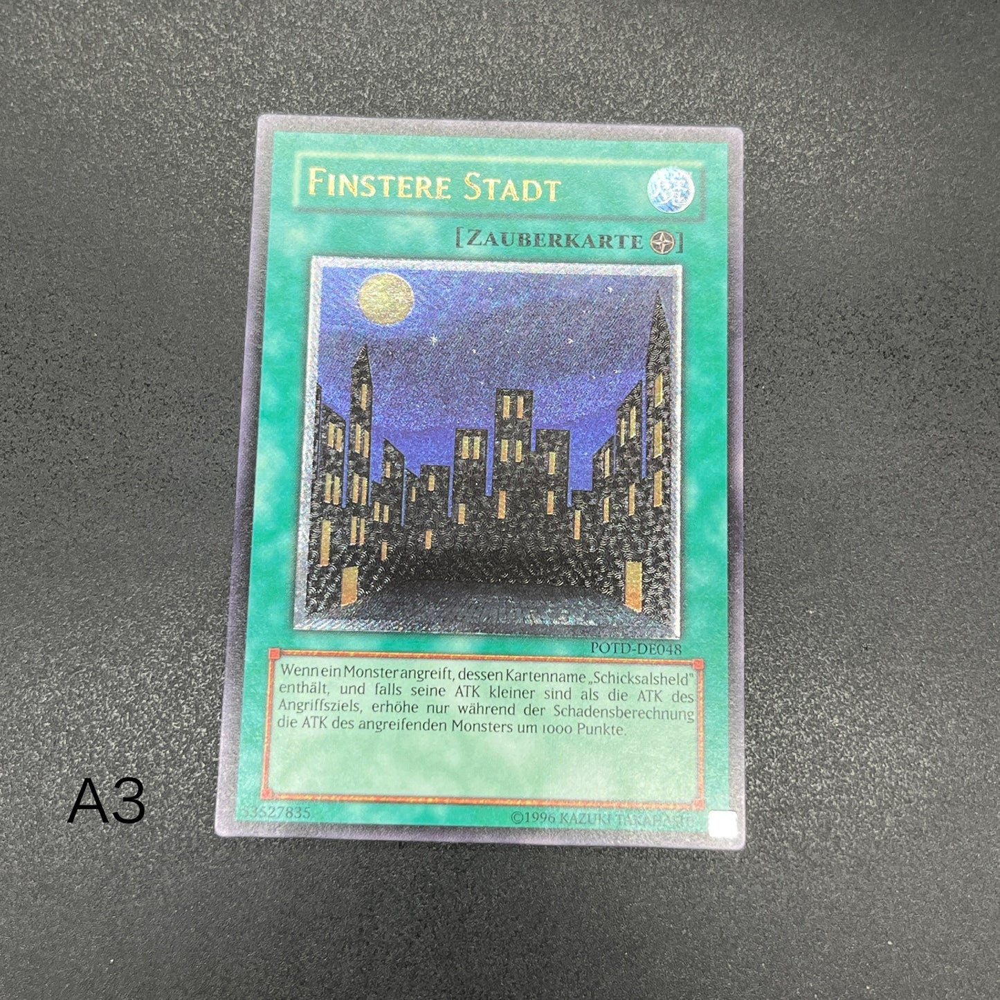 遊戯王　ダーク・シティ/レリーフ/ドイツ/EU版